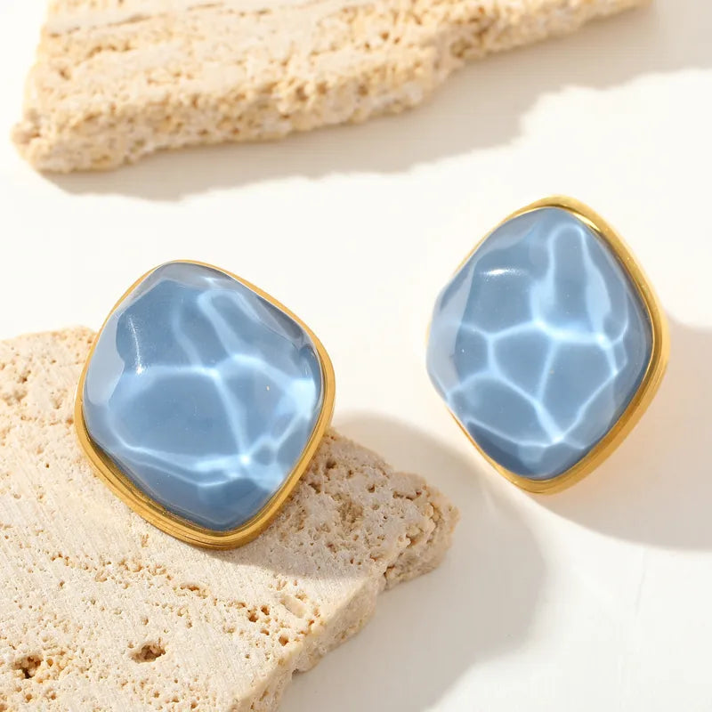 Ocean Mist Studs
