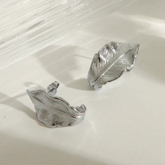 Whisper Leaf Studs