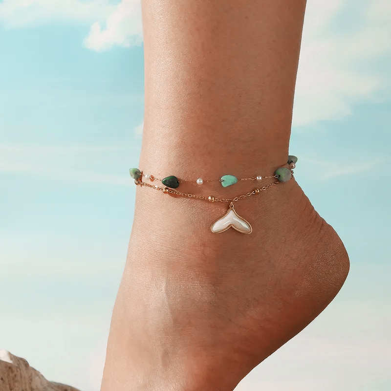 Ocean Tail Drift Anklet