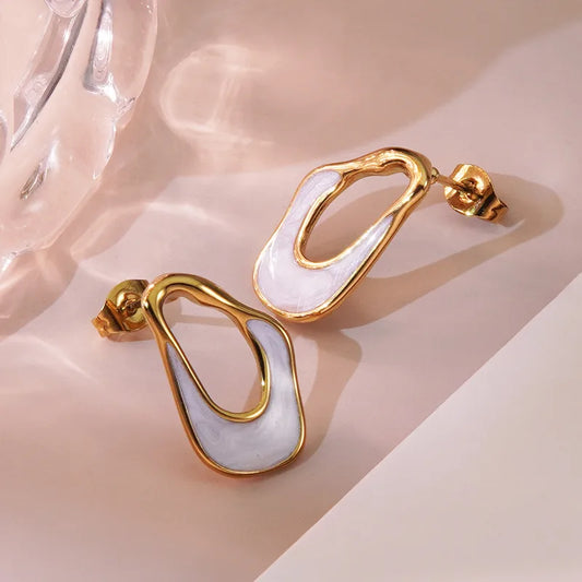 Luna Frame Earrings