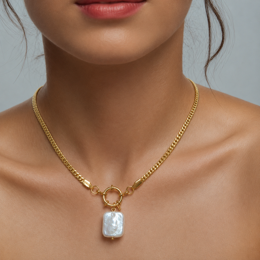 Luna Clasp Necklace