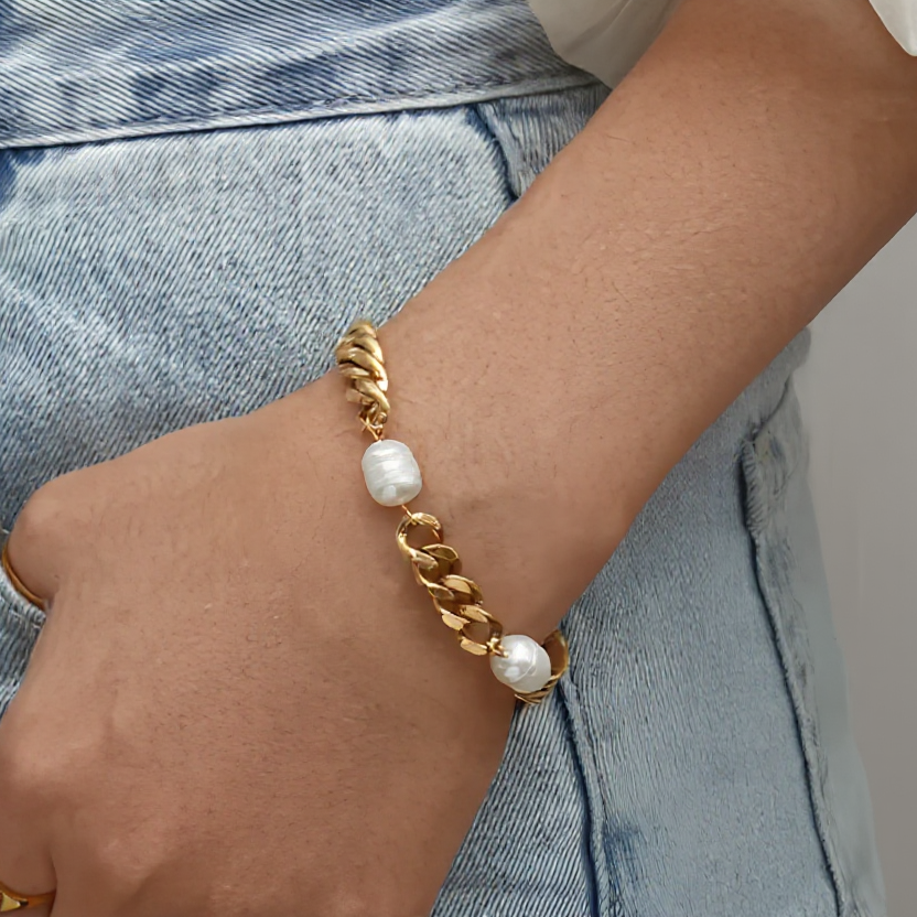 Pearl Link Bracelet