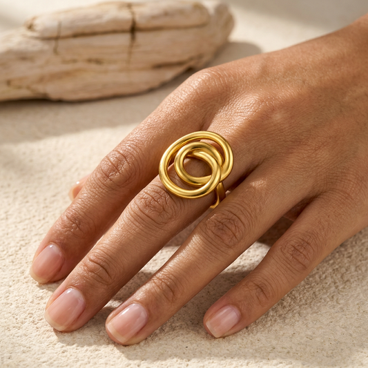 Orbit Knot Ring
