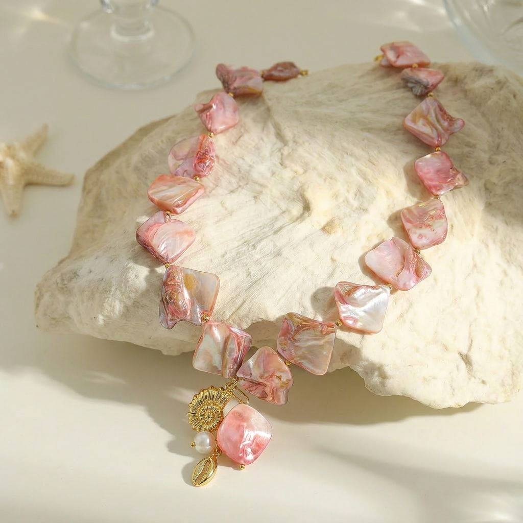 Rosé Shore Necklace