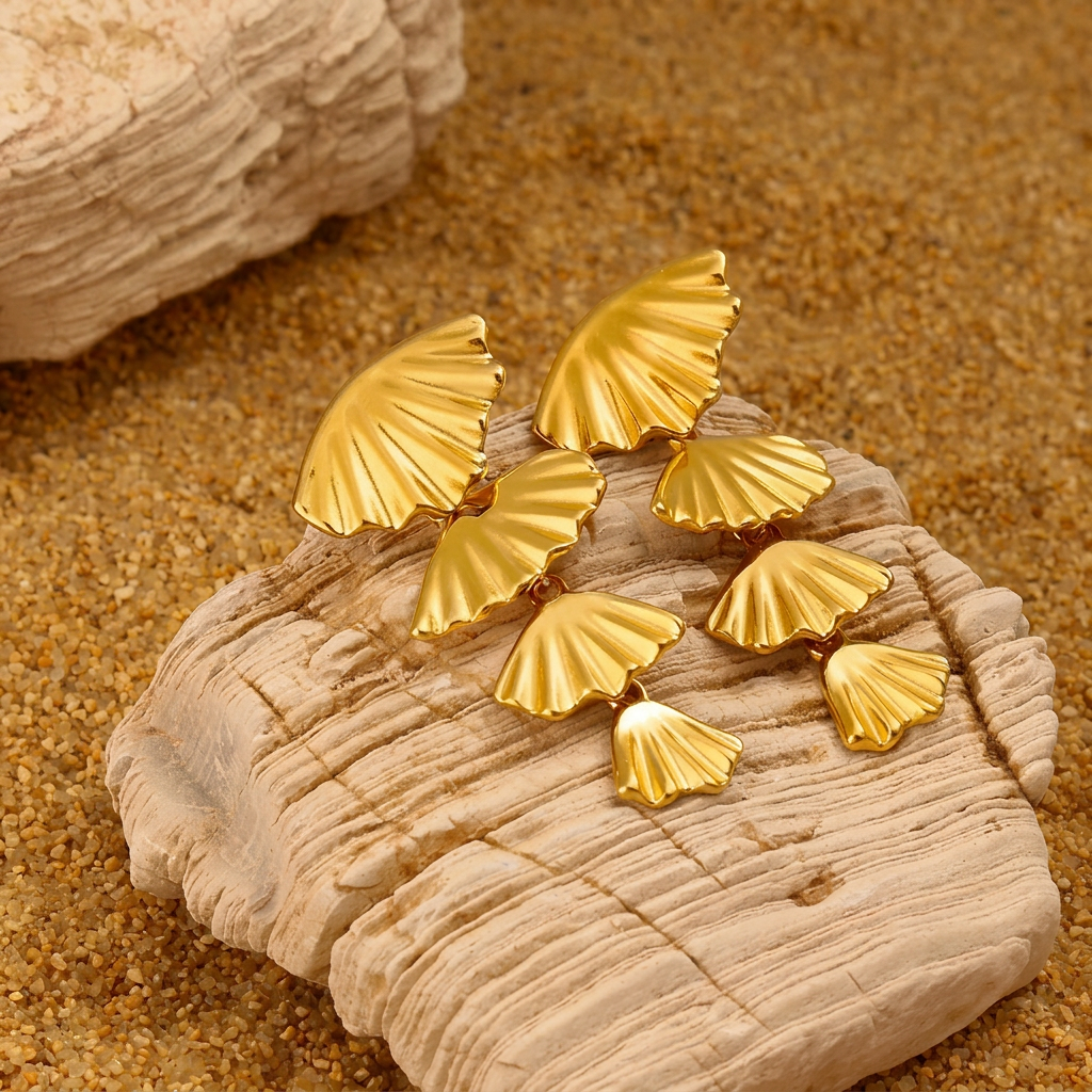 Golden Shell Cascades