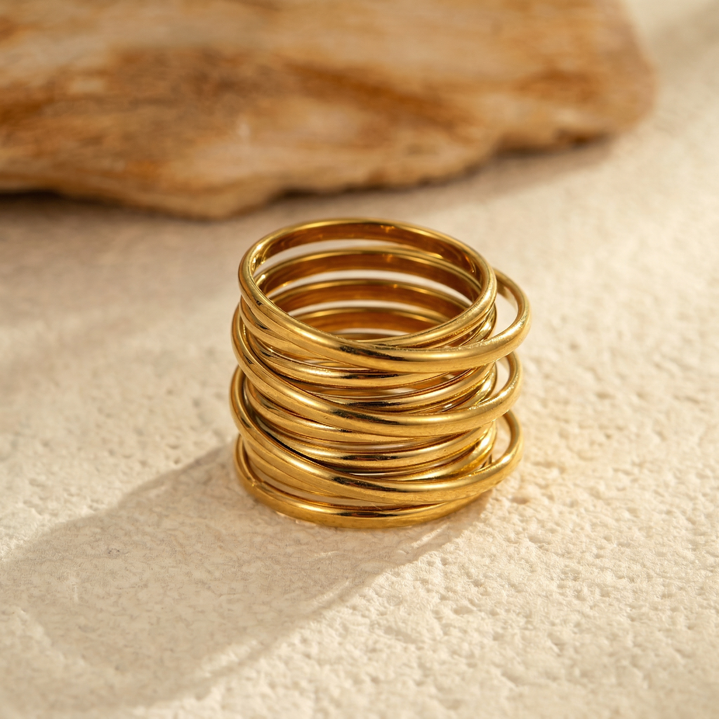 Infinity Coil Ring