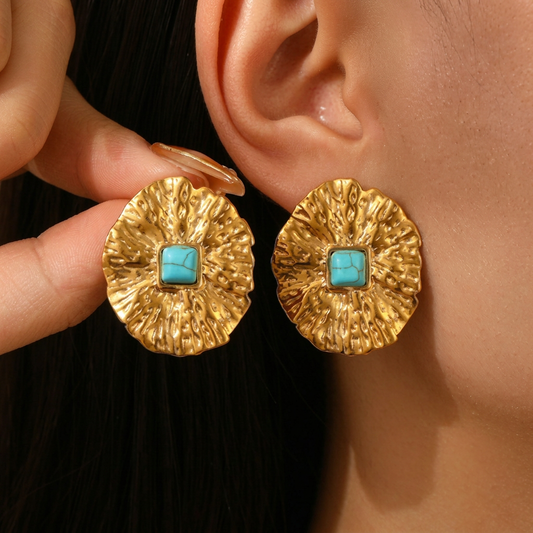 Turquoise Muse Studs