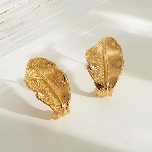 Whisper Leaf Studs