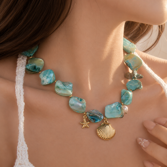 Azure Tide Necklace