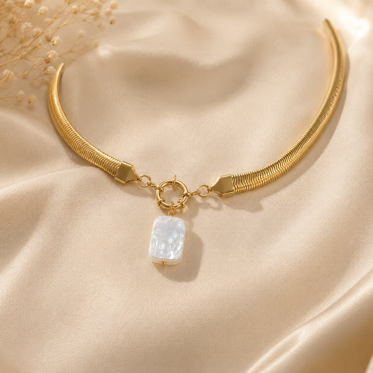 Luna Clasp Necklace