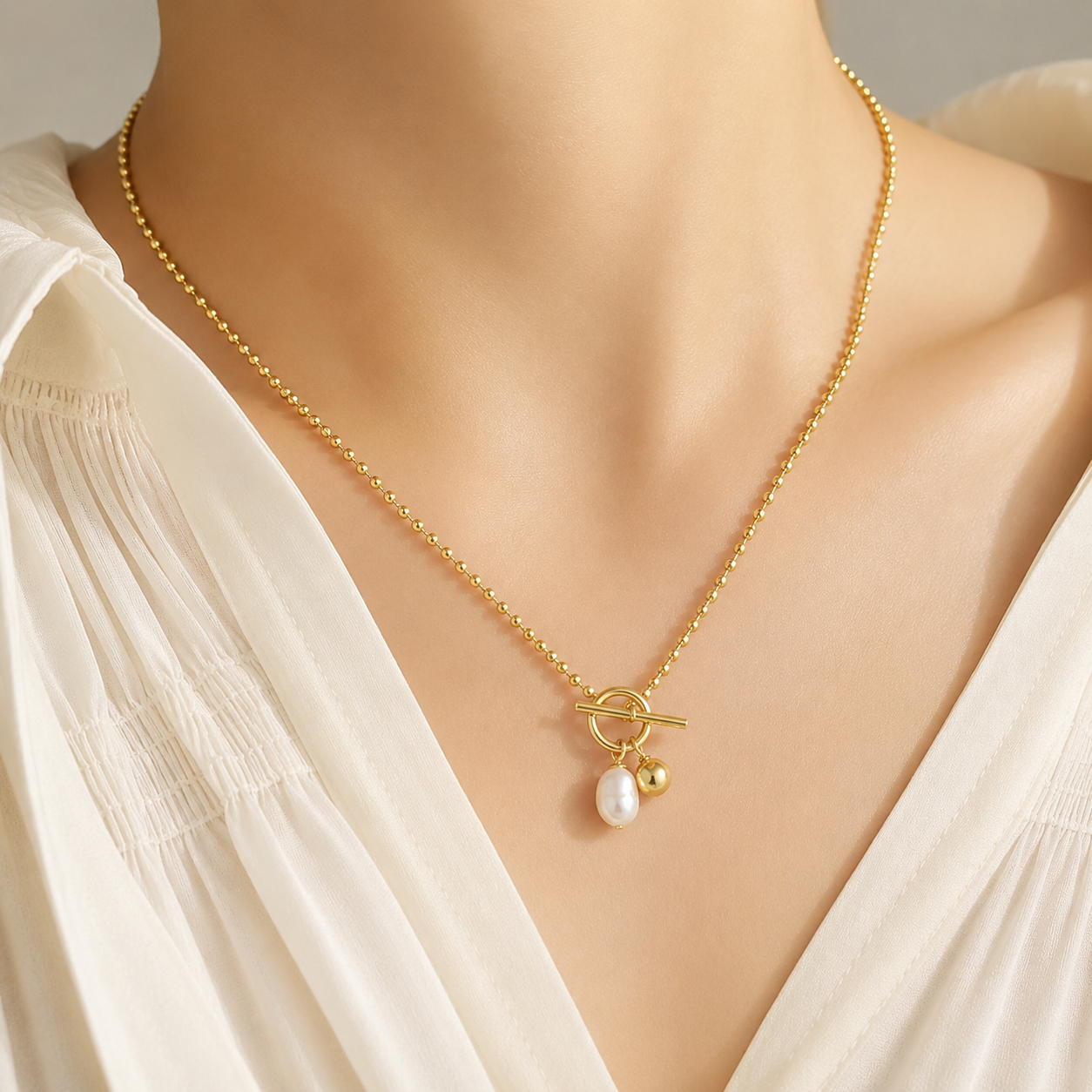Pearl Drop Necklace