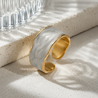 Marble Veil Ring