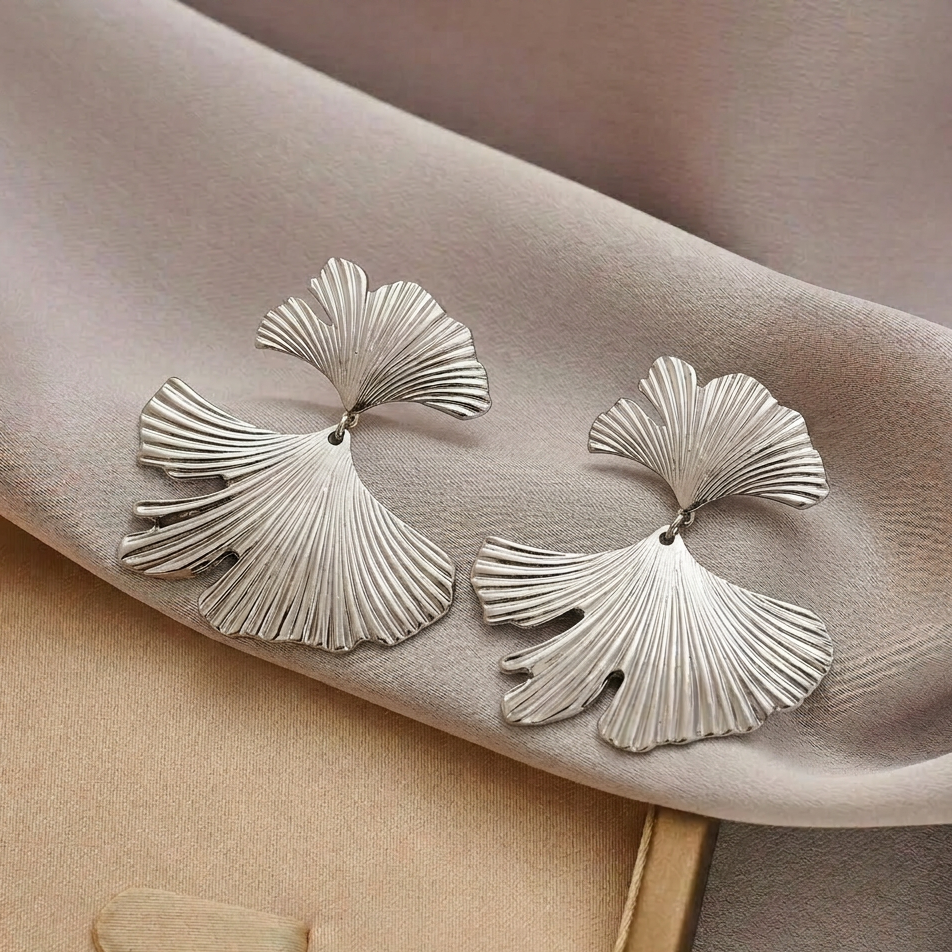Echo Leaf Earrings