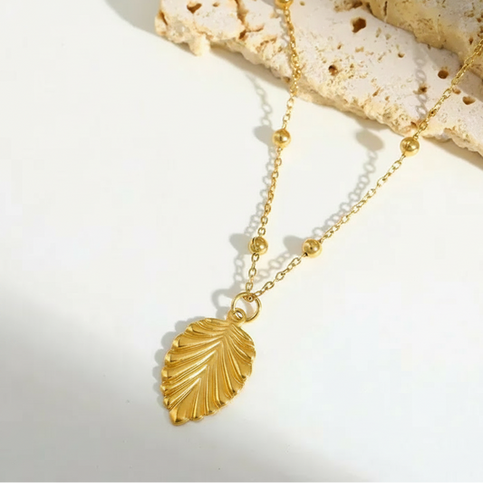Elowen Leaf Necklace