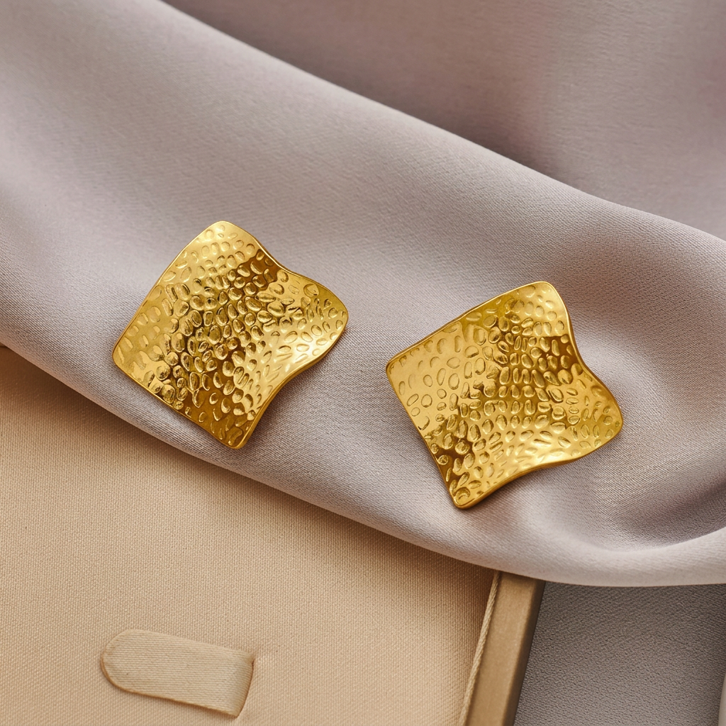 Dune Tile Earrings