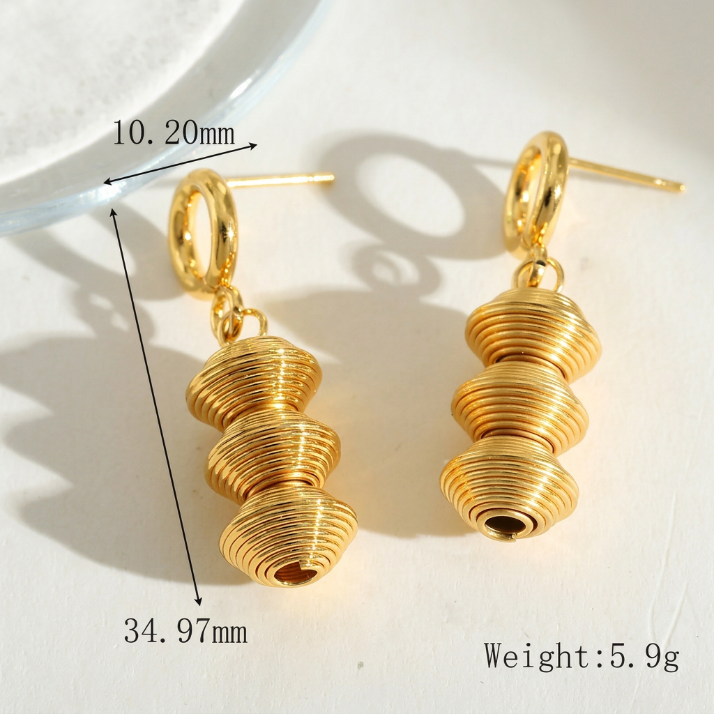 Spiral Totem Earrings