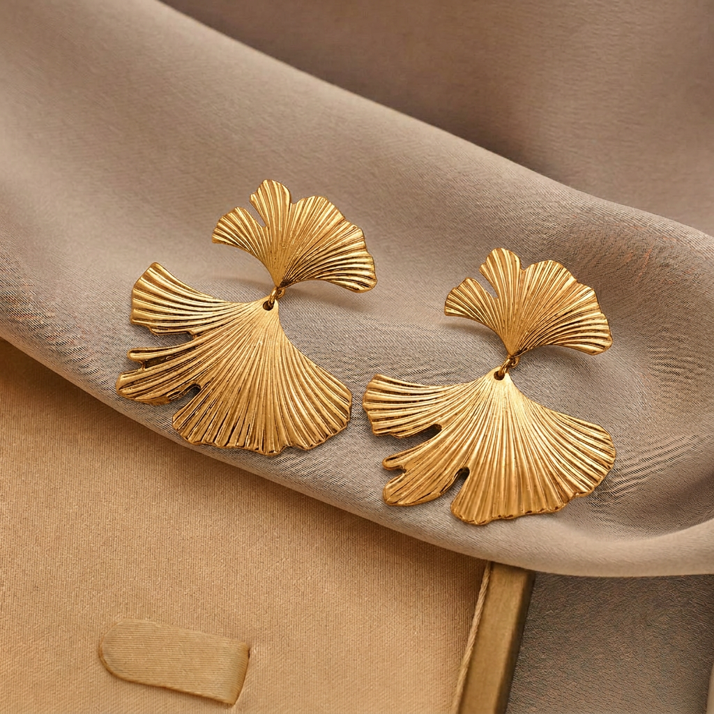 Echo Leaf Earrings