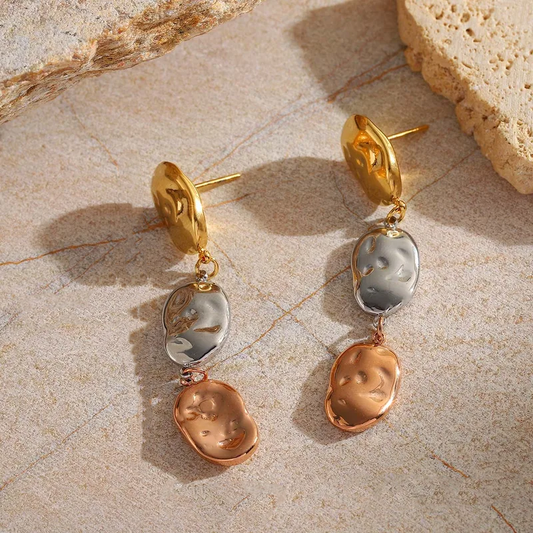 Trio Muse Drop Earrings