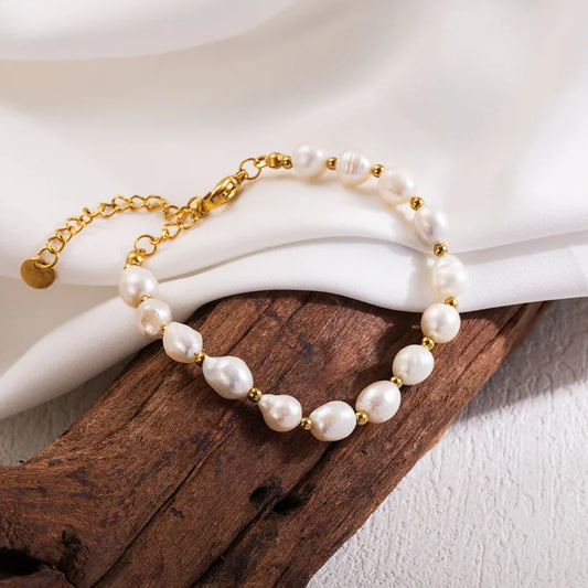 Pearl Cascade Bracelet