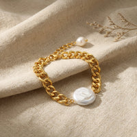 Solace Pearl Link Bracelet